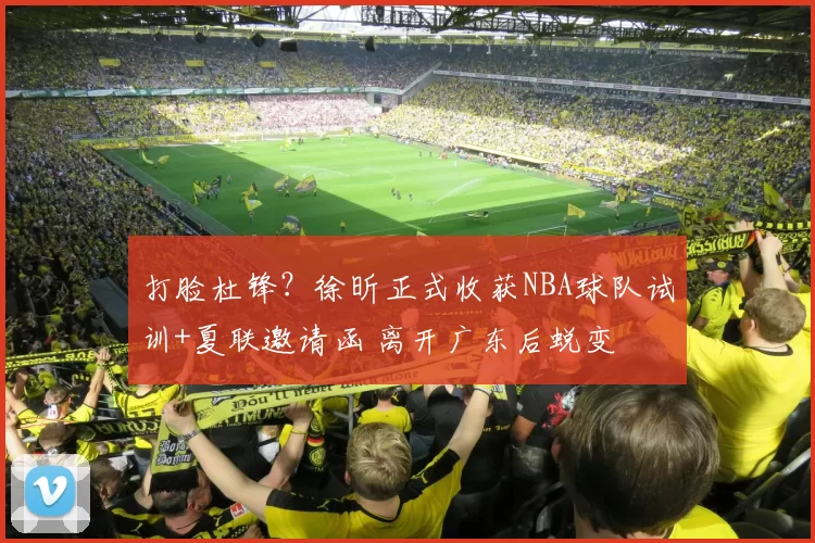 打脸杜锋？徐昕正式收获NBA球队试训+夏联邀请函 离开广东后蜕变