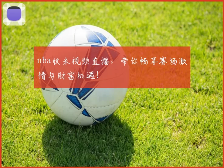 nba收米视频直播,带你畅享赛场激情与财富机遇!